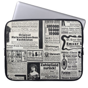 Capa Para Notebook Kiev histórico: Ilustração do jornal de 1917