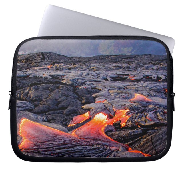 Capa Para Notebook Kilauea Red Hot Lava Flow (Frente)