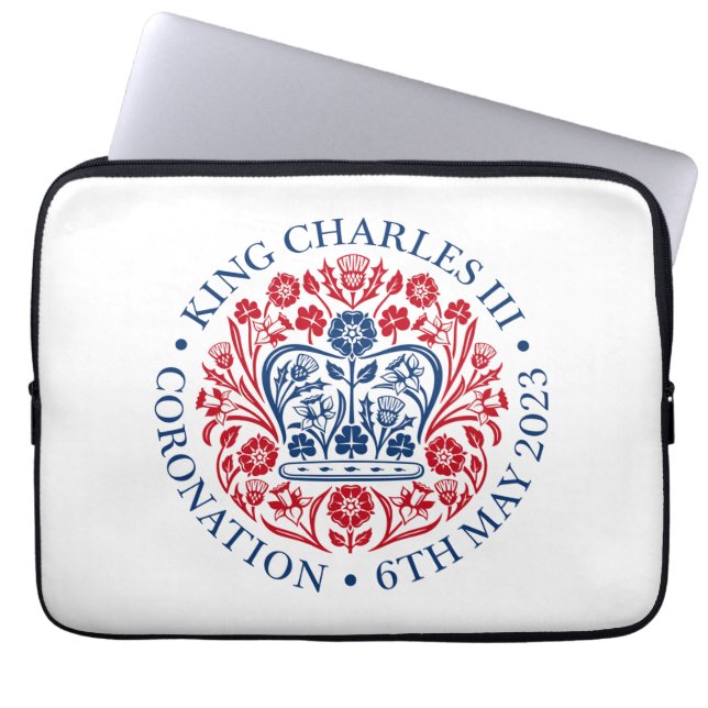 Capa Para Notebook King Charles III Coronation (Frente)