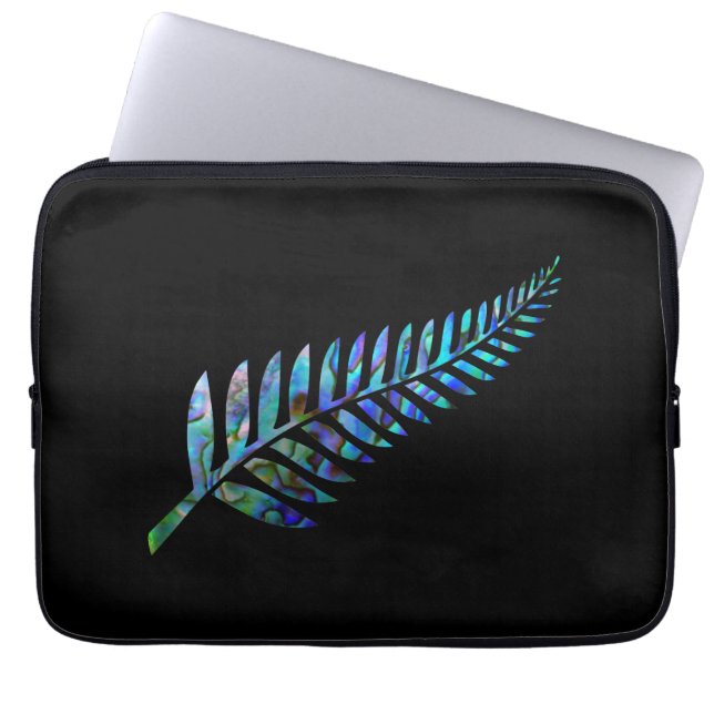 CAPA PARA NOTEBOOK KIWI NOVA ZELÂNDIA FERN PAUA (Frente)