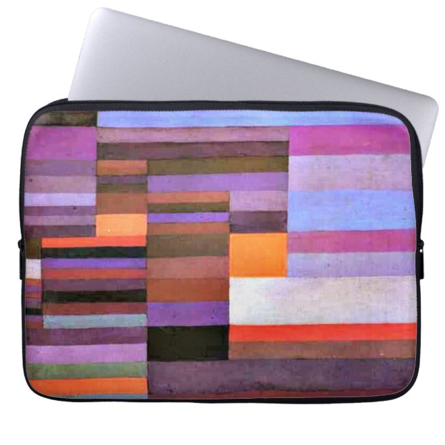 Capa Para Notebook Klee - Incêndio à Noite (Frente)