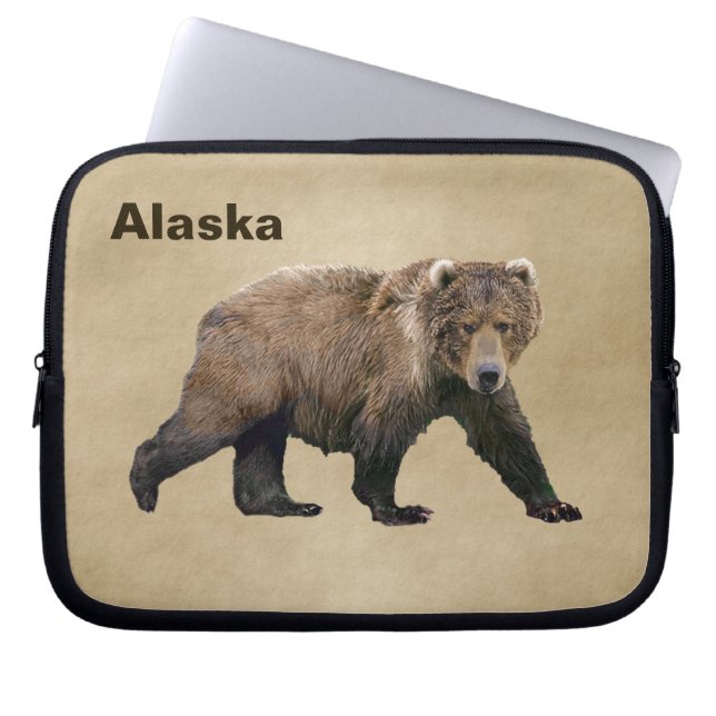 Capa Para Notebook Kodiak Bear (Frente)