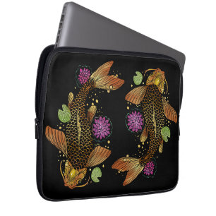 Capa Para Notebook Koi Fish