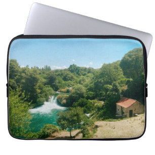 Capa Para Notebook Krka Waterfall - Parque Nacional de Krka - Croácia
