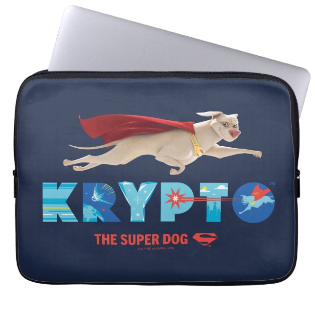 Capa Para Notebook Krypto O Super-Cão (Frente)