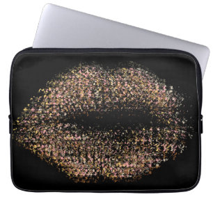 Capa Para Notebook Lábios modernos de Abstrato Art #18