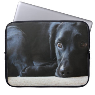 Capa Para Notebook Labrador preto
