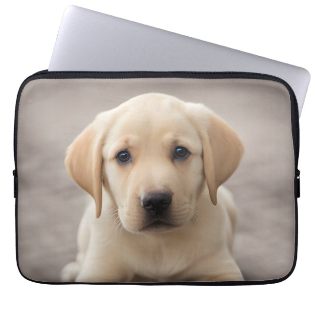 Capa Para Notebook Labrador Retriever Puppy (Frente)