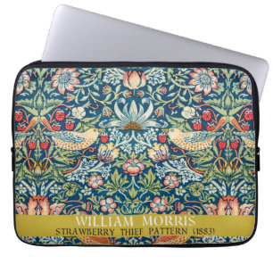 Capa Para Notebook Ladrão de morango - Design de William Morris