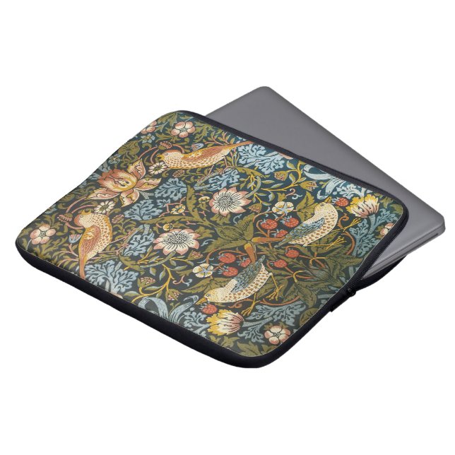 Capa Para Notebook Ladrones de Morango por William Morris, Arte Antig (Frente Topo)
