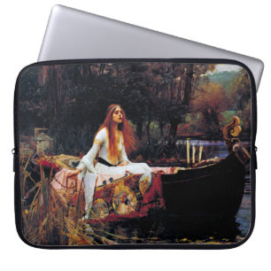 Capa Para Notebook Lady Of Shallot no Boat J.W. Waterhouse Fine Art