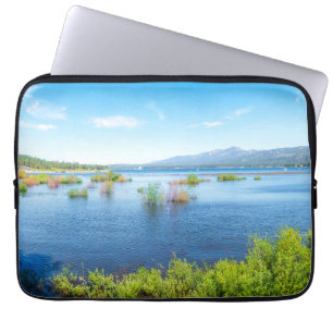 Capa Para Notebook Lago Alpino Serenidade Panorama