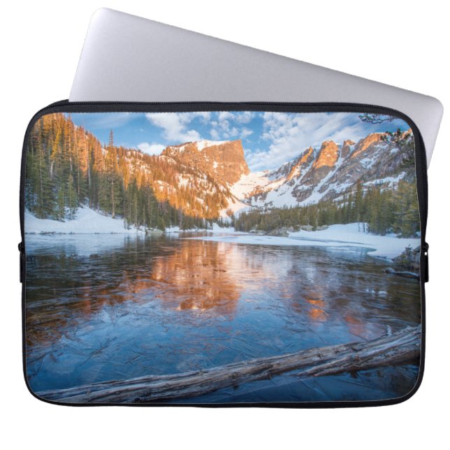 Capa Para Notebook Lago ideal gelado (Frente)