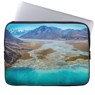 Capa Para Notebook Lago Tekapo e Alpes do Sul, Nova Zelândia