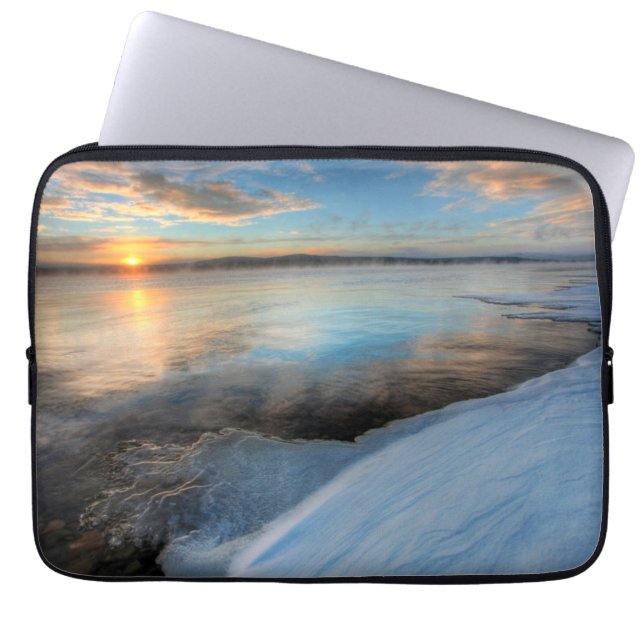 Capa Para Notebook Lago Teslin Após Uma Tempestade De Limpeza, Yukon (Frente)