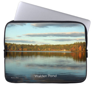 Capa Para Notebook Lagoa de Walden: cobrir do laptop