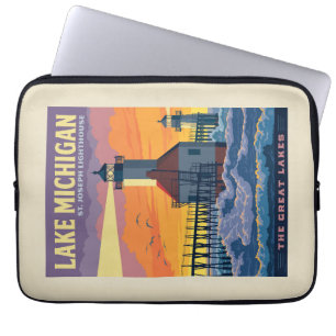 Capa Para Notebook Lagos excelente Lago Michigan