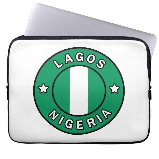 Capa Para Notebook Lagos Nigéria (Frente)