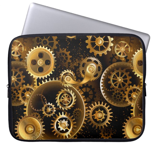 Capa Para Notebook Lágrimas de latão sem costura (Frente)