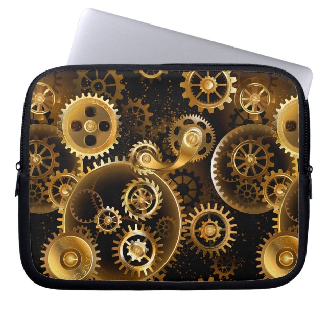 Capa Para Notebook Lágrimas de latão sem costura (Frente)