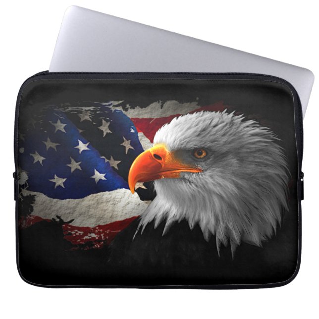 Capa Para Notebook L'aigle américain (Frente)