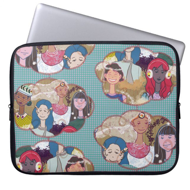 Capa Para Notebook LALATOWN Laptop Case  (Frente)