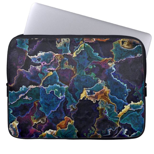 Capa Para Notebook Lamas De Óleo (Frente)