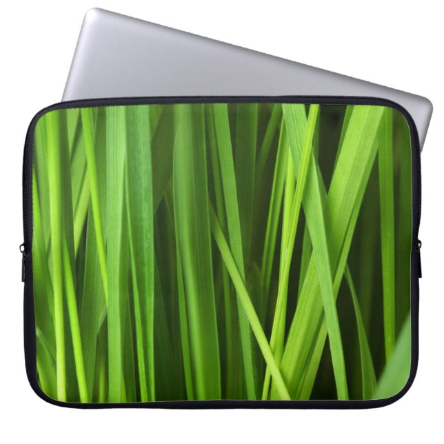 Capa Para Notebook Lâminas de gramíneas (Frente)