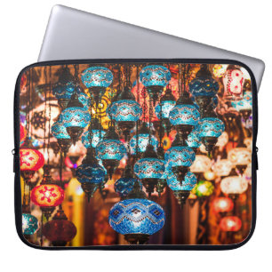 Capa Para Notebook Lâmpadas turcas tradicionais feitas à mão em so