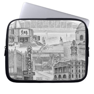 Capa Para Notebook Landmarks Históricos de Canton Ohio