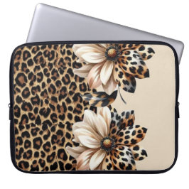 Capa Para Notebook Lapt com padrão de Guepardo moderno com gráfico de