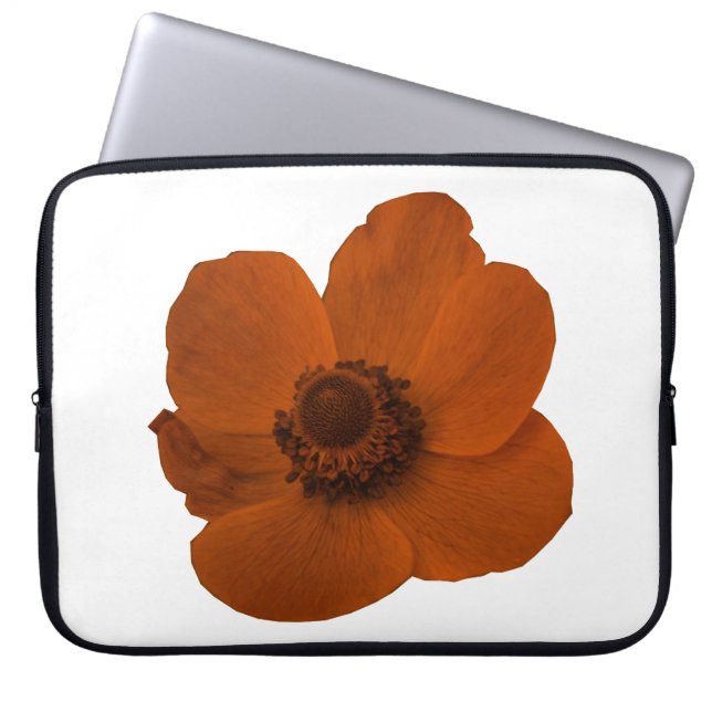 Capa Para Notebook Laptop Bag Anemone Brown (Frente)