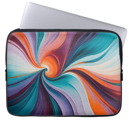 Capa Para Notebook Laptop Colorido de Pintura a Óleo