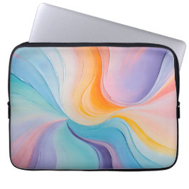 Capa Para Notebook Laptop Colorido de Pintura a Óleo