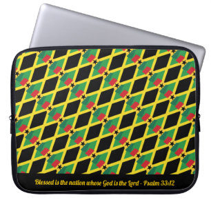 Capa Para Notebook Laptop Cristão GHANA JAMAICA Herança Dupla
