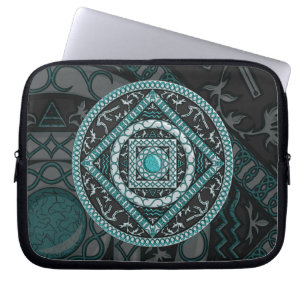 Capa Para Notebook Laptop de Aquarius Mandala