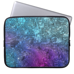 Capa Para Notebook Laptop de Arte Geométrica Abstrato
