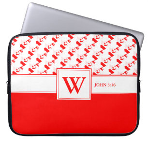Capa Para Notebook LAPTOP de Escritura Cristã Monograma do CANADÁ
