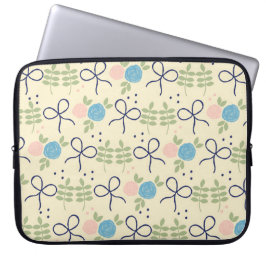 Capa Para Notebook Laptop de flores e Arcos