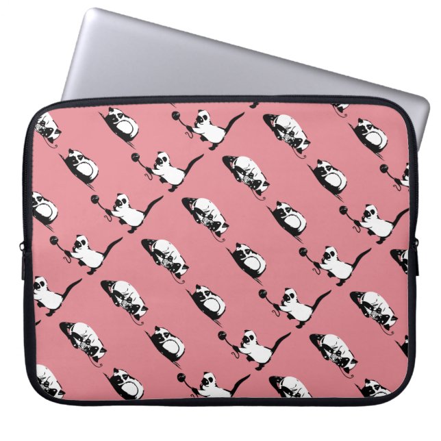 Capa Para Notebook Laptop de Siamese Kitten (Frente)