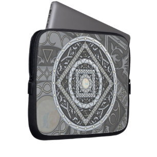 Capa Para Notebook Laptop do Cancer Mandala