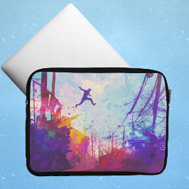 Capa Para Notebook Laptop do curso de Obstáculo Urbano Parkour