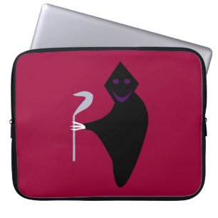 Capa Para Notebook Laptop do Grim Reaper Halloween