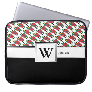 Capa Para Notebook Laptop DOMINICA Christian Scripting Monograma