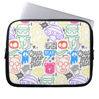 Capa Para Notebook Laptop e Tablet Doodle Case