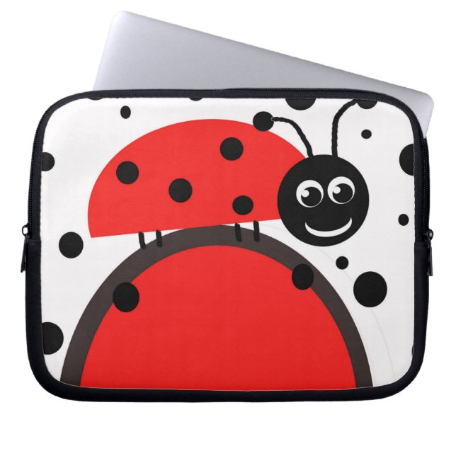 Capa Para Notebook Laptop Ladybug (Frente)