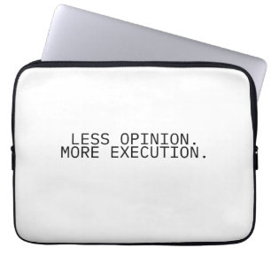 Capa Para Notebook Laptop Minimalista Menos Opinião Mais Execução