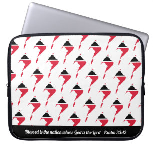 Capa Para Notebook Laptop Personalizado de Scripting TRINIDAD e TOBAG