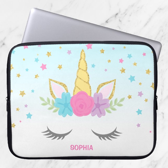 Capa Para Notebook Laptop Personalizado do Magical Unicorn (Criador carregado)