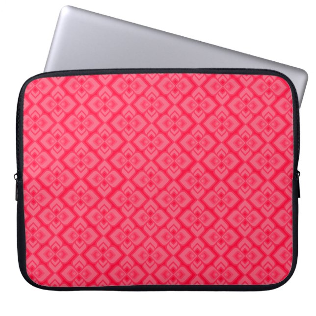Capa Para Notebook Laptop vermelho-vermelho-colante (Frente)